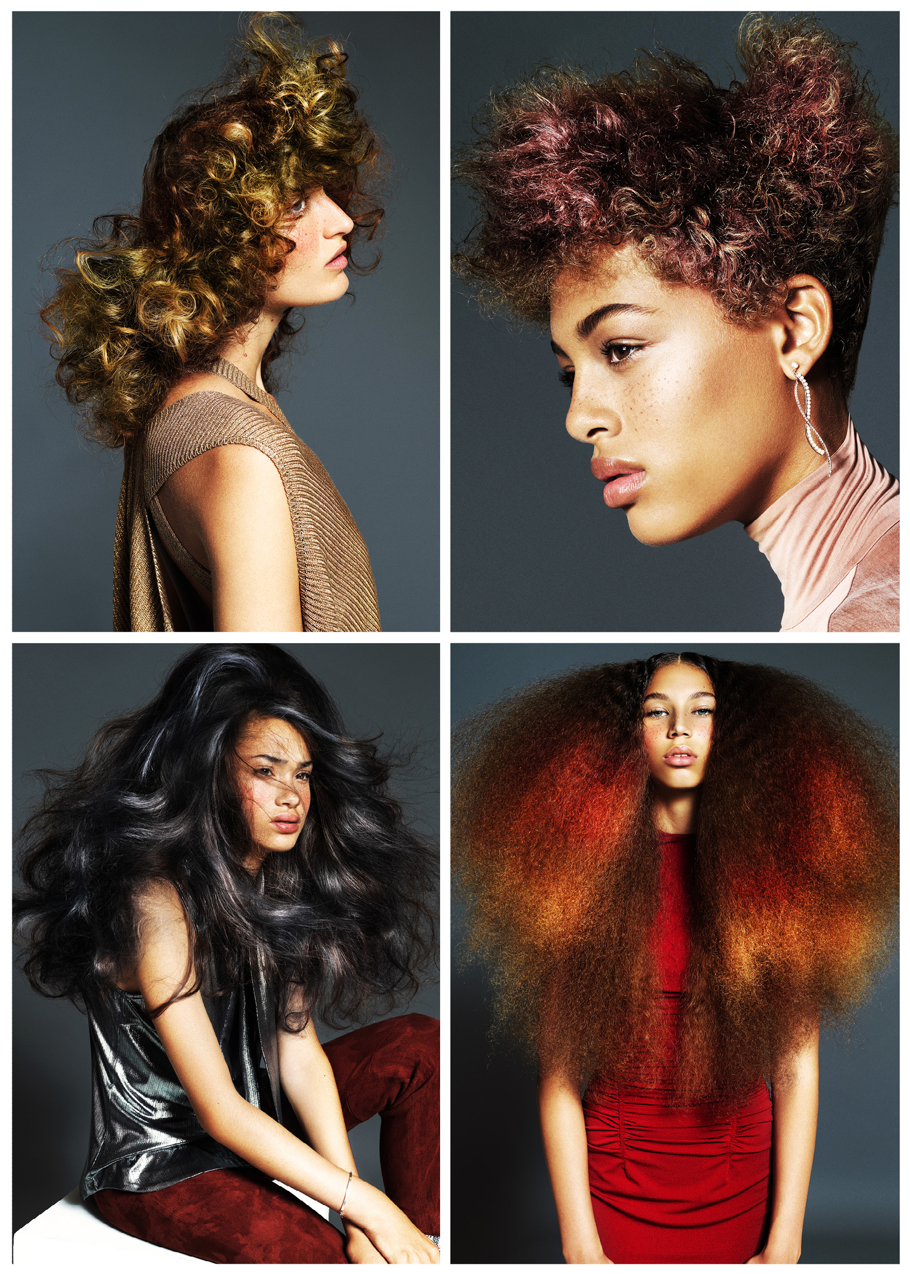 coiffure award Bianca dames staand